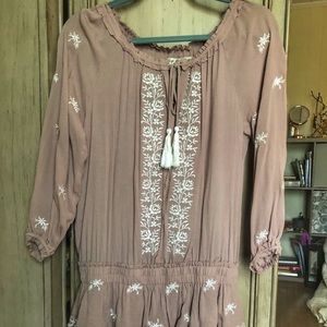 Vintage Havana Ruffled Dress!